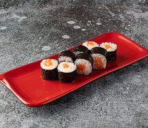 Мини-ролл с лососем 