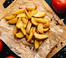 Молодой картофель дольками