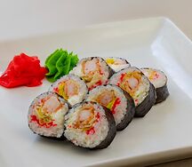 Ролл Киото с тигровыми креветками