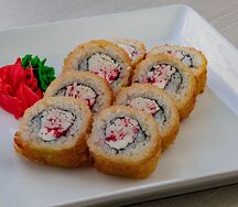 Ролл Сегун с крабом сурими