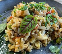 Рис с морепродуктами