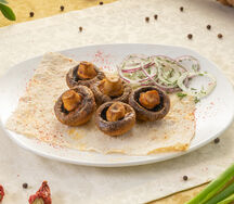 Шампиньоны на мангале