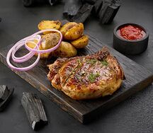 Шашлык из cвинoй корейки 200 гр