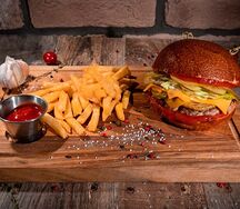 EatMeat и картофель фри