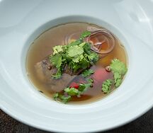 Суп с говядиной