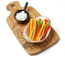 Овощная закуска с сырным соусом