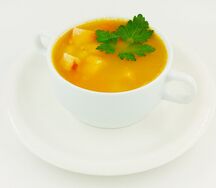 Суп Гороховый с копченой курицей