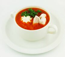 Щи из курицы