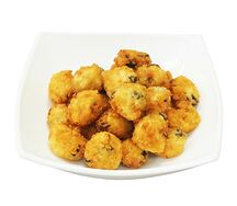 Мидии в темпуре