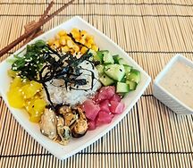 Поке морепродукты