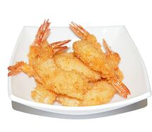 Креветки в темпуре