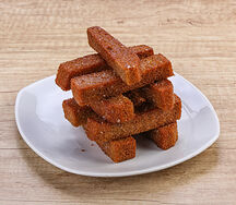 Гренки с чесночным соусом