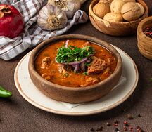 Чашушули из говядины на кеци