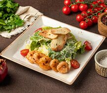 Цезарь с креветками