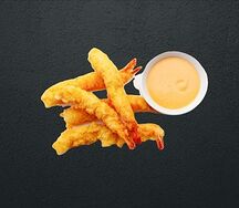 Креветки темпура