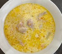 Суп сырно-куриный