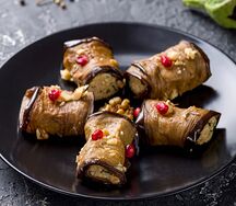 Баклажаны с орехами
