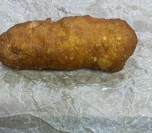 Сосиска, жаренная в тесте