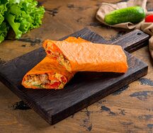 Шаурма в сырном лаваше