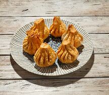 Хинкали жареные с курицей 1шт