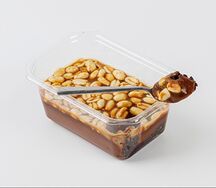 Десерт Карамельный с арахисом