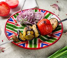 Овощи на углях