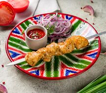 Шашлык из филе курицы