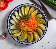 Огурцы & Помидоры соленый