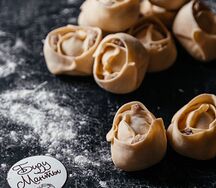 Манты с говядиной