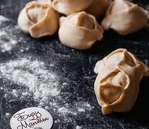 Манты с тыквой