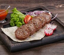 Шашлык-рулет из говядины