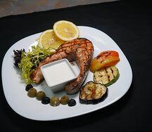 Стейк из семги 