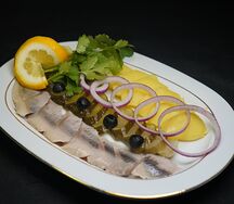 Селедка с картошкой