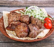 Кусковой шашлык из говядины 