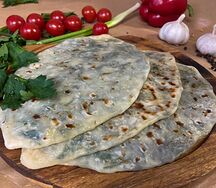Кутаб с зеленью
