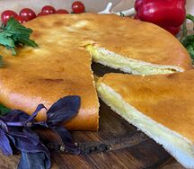 Осетинский пирог с картошкой и сыром
