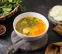 Куриный суп с лапшой