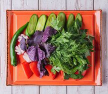 Овощной букет