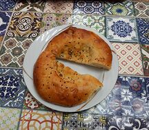 Лепешка половинка