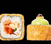 Темпурный ролл с кальмаром