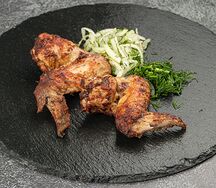 Куриные крылышки на мангале