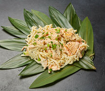 Wok пшеничная лапша с лососем