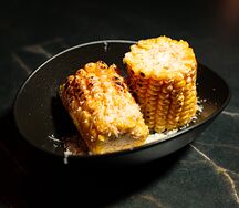 Кукуруза гриль с пармезаном