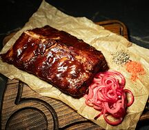 Свиные ребра BBQ 