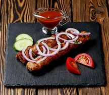 Люля-кебаб из Свинины и Говядины