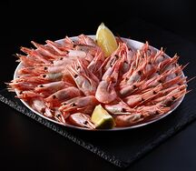 Креветки отварные
