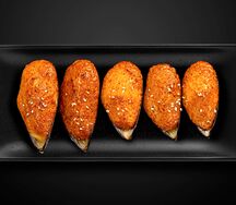 Запеченные мидии в розовом соусе