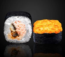 Запеченный ролл Унаги дзю 