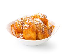 Бананы в кокосовой темпуре