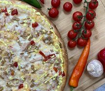 Пицца куриная